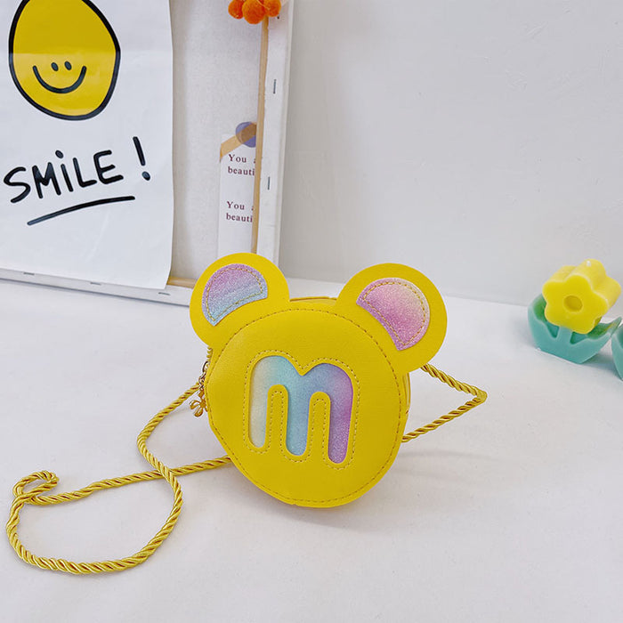 Wholesale Creative sequin rainbow shoulder bag, women's cartoon children's bag, new cute crossbody bag, zero wallet