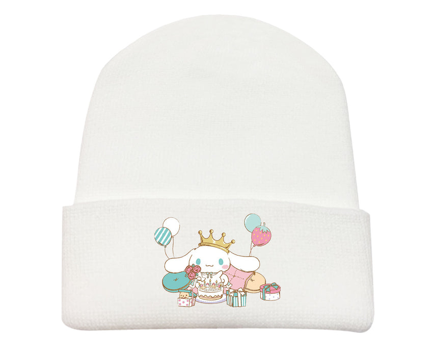 Wholesale  Knitted Hat Pattern Velvet Hat Curled Warm Protection Hat