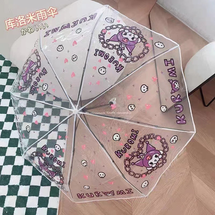 Wholesale Transparent Folding Plastic Umbrella(S) JDC-UA-Jiyu001