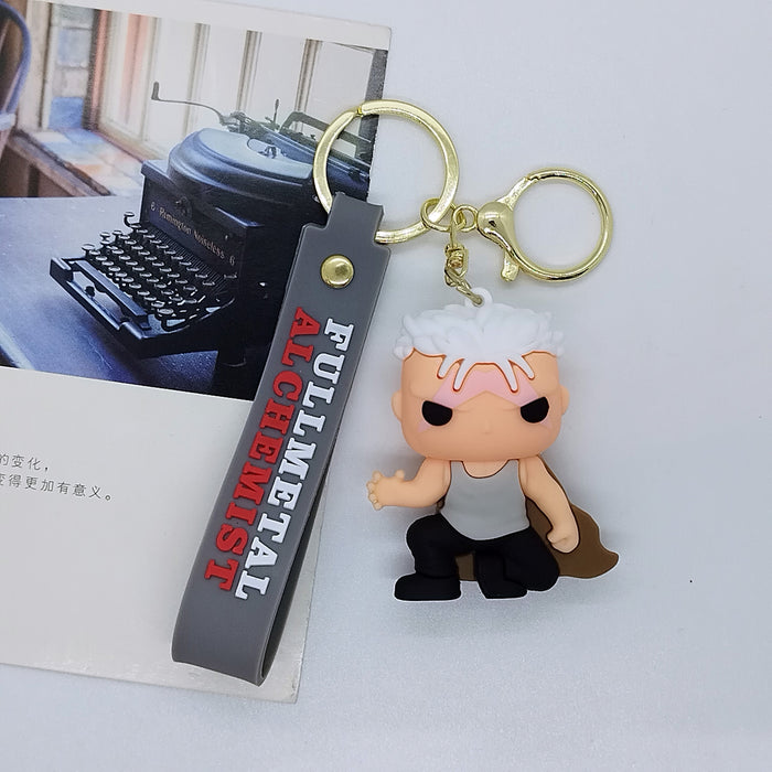 Wholesale Cartoon alchemist doll key chain pendant bag car key chain pendant