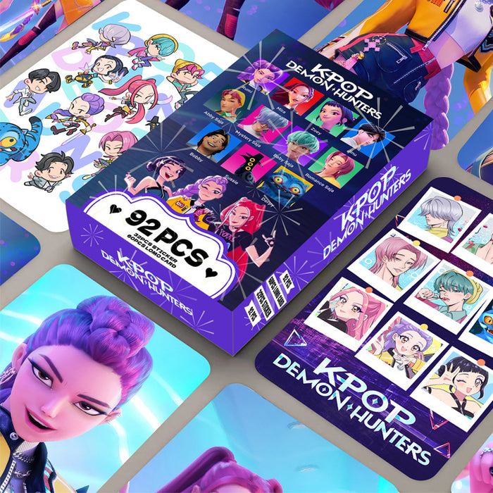 Wholesale 184pcs LOMO card double-sided high-definition color printing anime peripheral collection card sticker