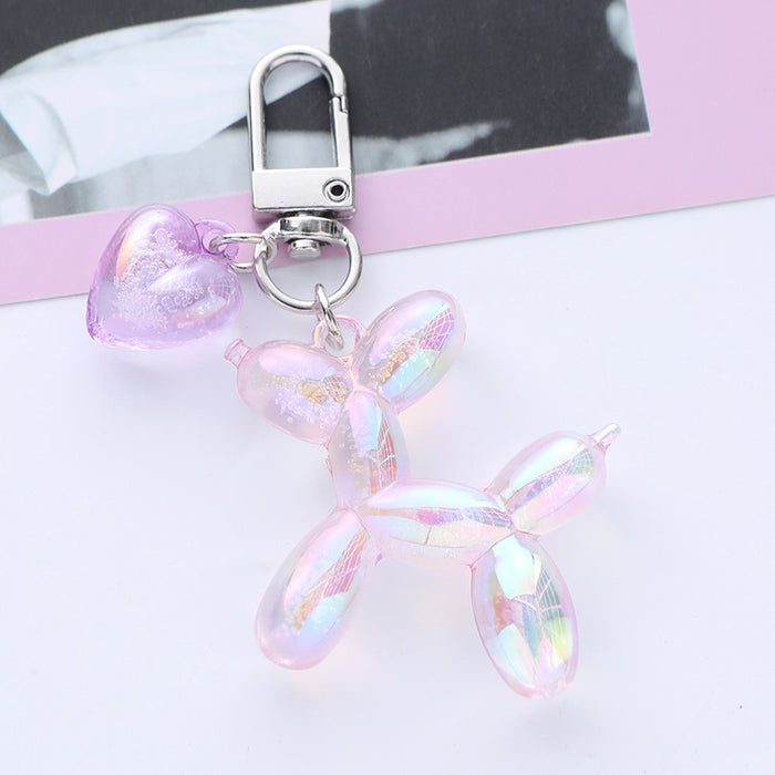 Wholesale Balloon Dog Pendant Earphone Case Bag Decoration Accessories Keychain