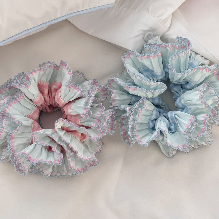 Wholesale lace large intestine hair ring heavy hair rope hair accessories