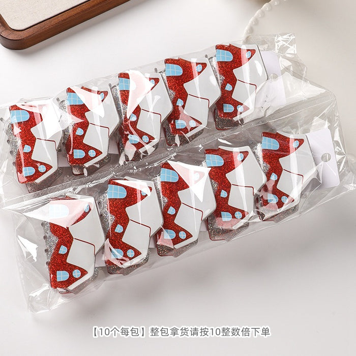 Wholesale Christmas Acrylic Grab Clip Versatile Shark Clip