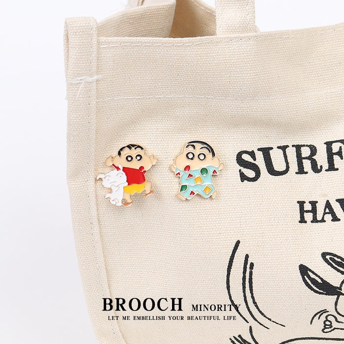 Wholesale Cartoon Anime Character Metal Brooch