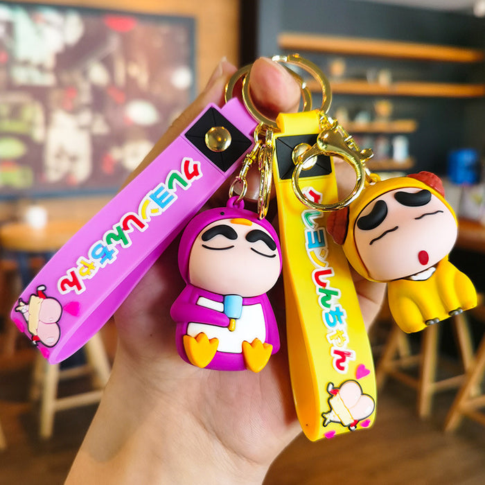 Wholesale Cartoon Doll Silicone Keychain JDC-KC-Tingm271