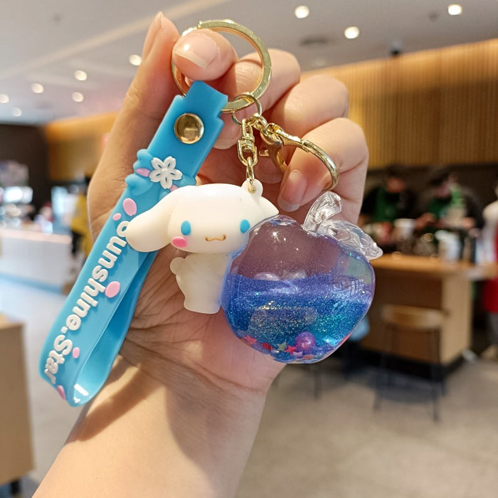 Wholesale  Silicone Cartoon Doll Keychain JDC-KC-MingT218