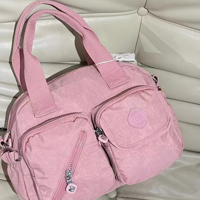 Wholesale Women' s versatile shoulder bag messenger bag large capacity mother' s bag middle-aged fashion cloth bag