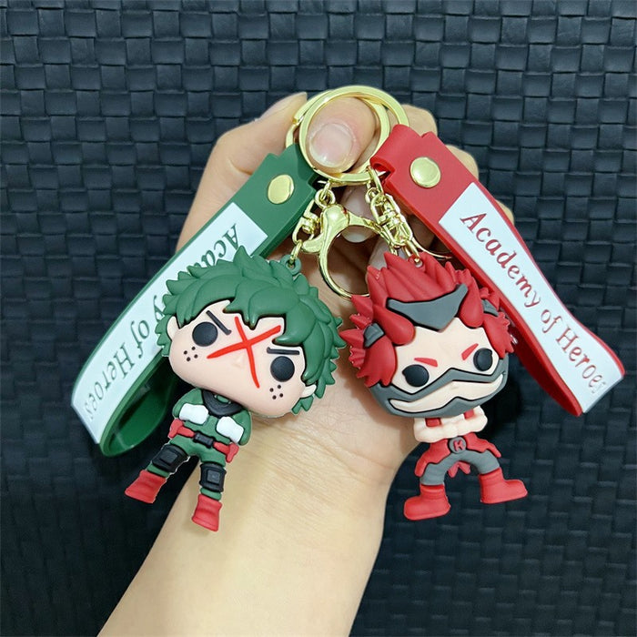 Wholesale Creative Cartoon PVC Soft Keychains JDC-KC-JinB017