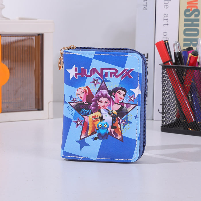 Wholesale KPOP-themed full-color zipper wallet