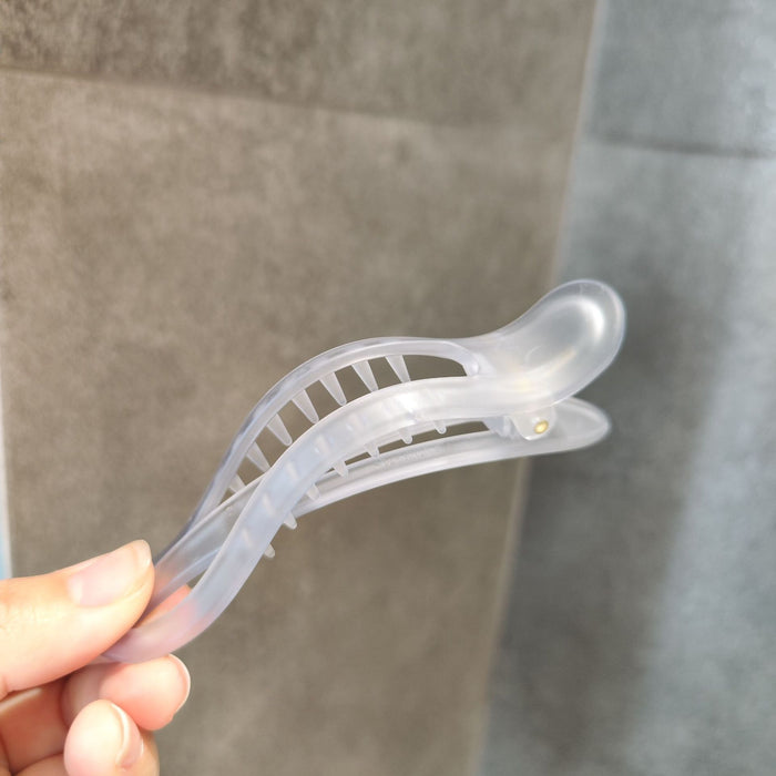 Wholesale Large size hair with duckbill clip, simple lazy face wash, ponytail, straight clip