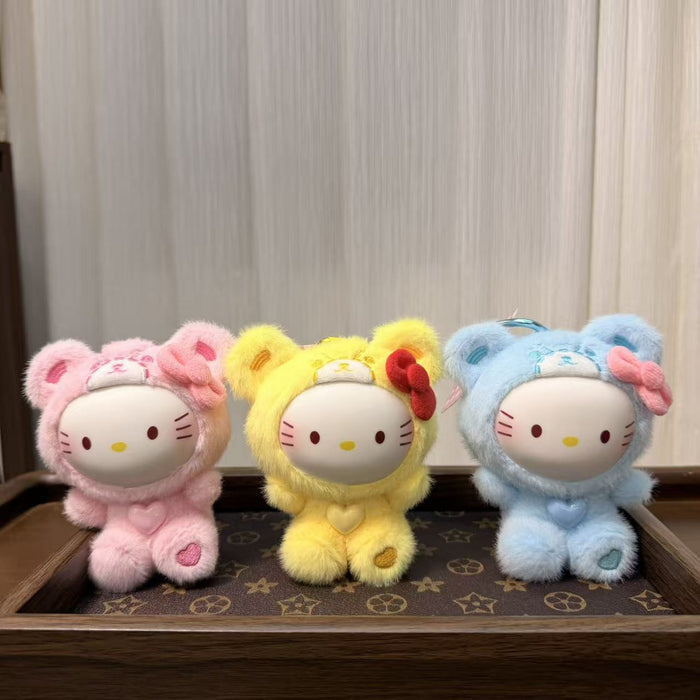 Wholesale Cute plush pajama keychain