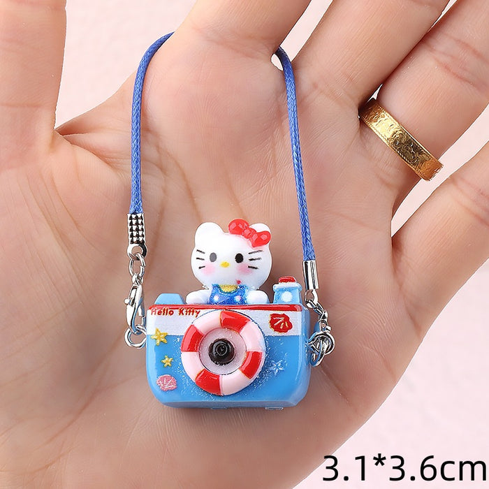 Wholesale Cute Cartoon Small Camera Pendant Accessories Keychains