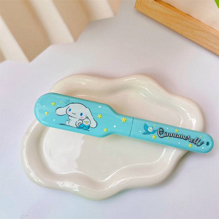 Wholesale cute  comb portable portable hair comb ugly fish bangs comb travel mini massage comb
