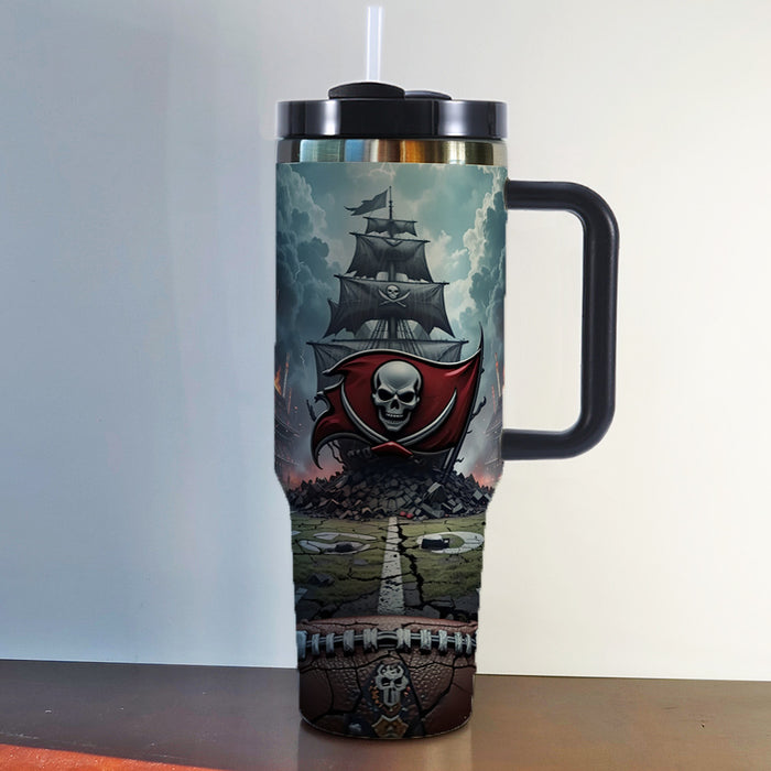 Wholesale Popular 40oz Car Cup Sf New Ice Cup Nfl American Football League Kc Thermos Cup