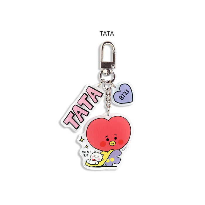 Wholesale Acrylic cute cartoon couple keychains