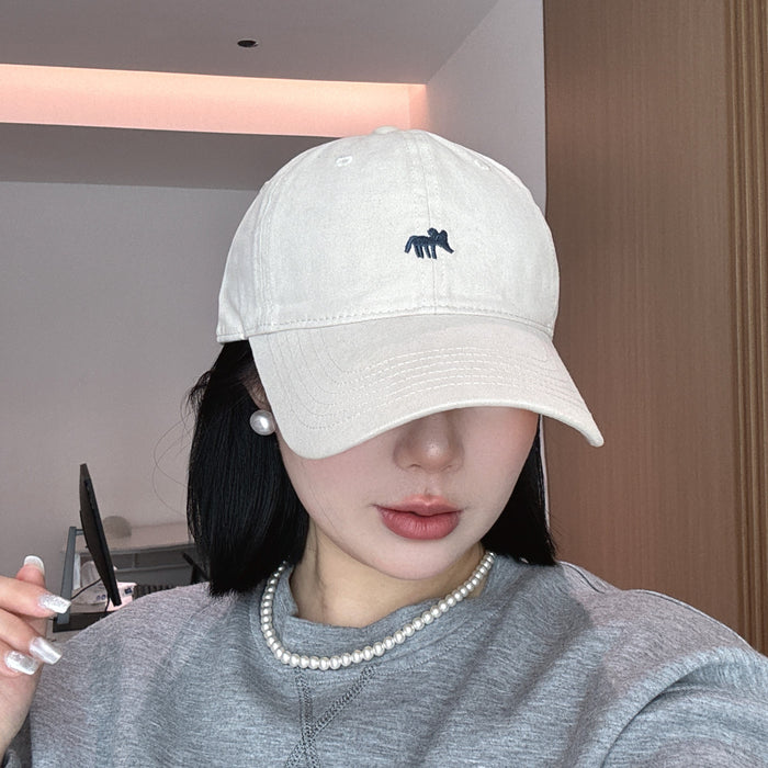 Wholesale New Embroidered Baseball Hat, Sports Deepening Wide brimmed Duck Tongue Hat, Sunshade and Breathable