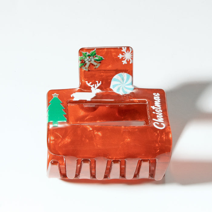 Wholesale Christmas Hair Clip Hair Accessory for the Back of the Head Christmas Hat Decorative Hairpin