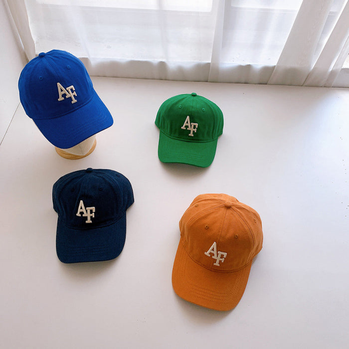 Wholesale Children's Hat, Boys' Duck Tongue Hat, Girls' Sunscreen Hat, Baby Big Letter Sunscreen Baseball Hat