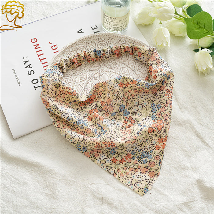 Wholesale Triangular Scarf Cross-border Women's Headscarf Hair Accessories