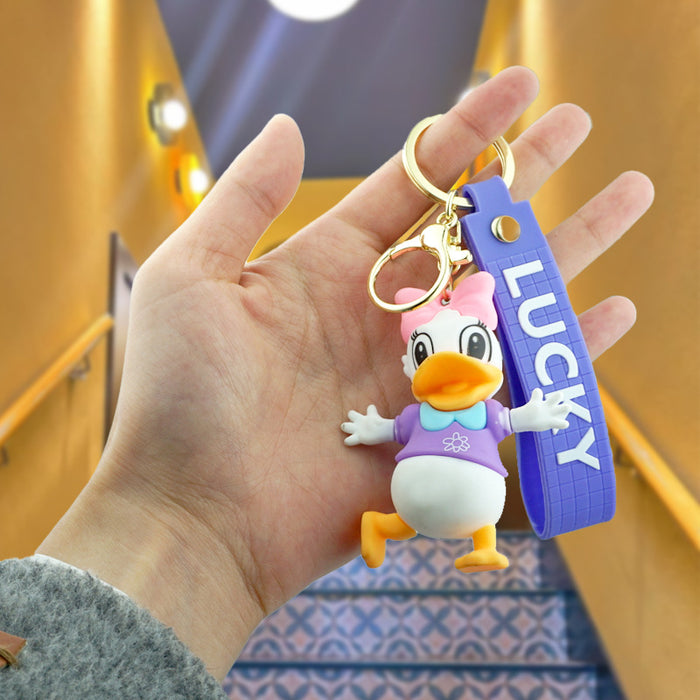 Wholesale Cartoon Silicone Doll Keychain JDC-KC-Yexiang001