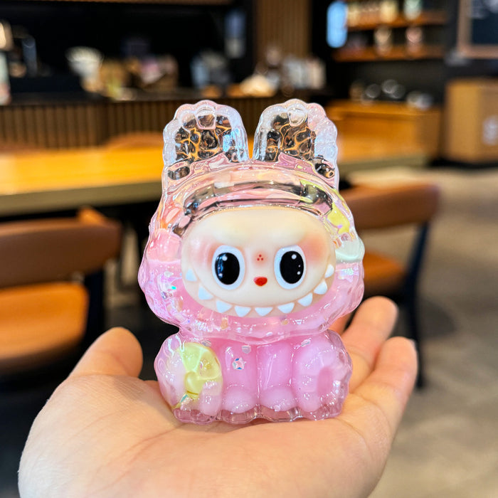 Wholesale Cute Oil-Soaked Molten Sand Doll Keychain