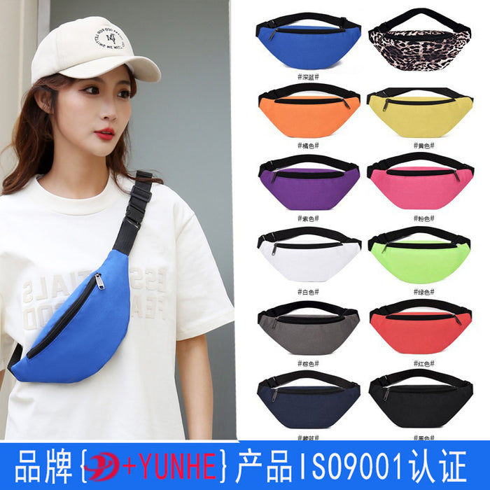 Wholesale Waist Bag Oxford Waterproof Chest Bag Outdoor Sports Running Mobile Phone Bag Multi-Functional Outdoor Cycling Shoulder Bag