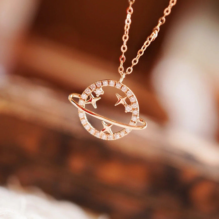 Wholesale Planet Ball Pendant Necklace