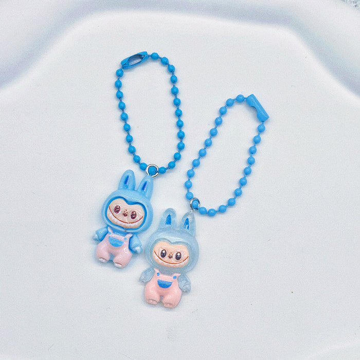Wholesale Cute creative doll small pendant keychain school bag pendant cartoon gift