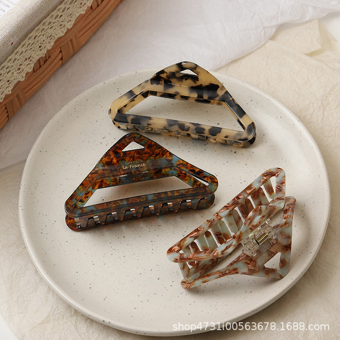 Wholesale Simple Elegant Acetate Chocolate Hair Clips