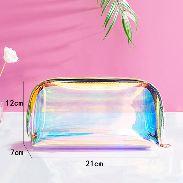 Wholesale PU Colorful Laser Cosmetic Bag JDC-CB-YuanYi001