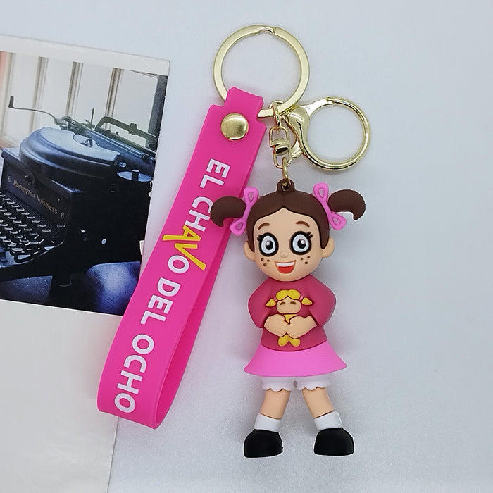 Wholesale Cartoon Friday night funk key chain pendant bag car key chain Accessories