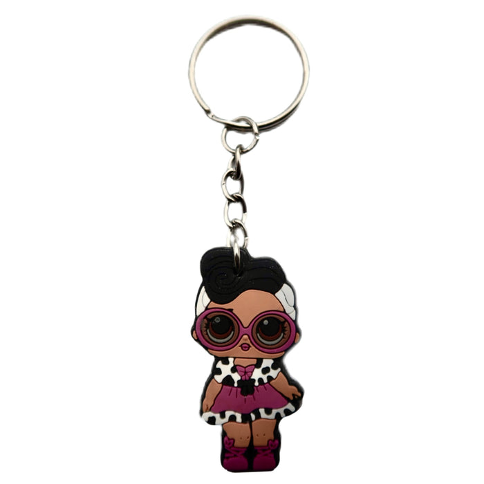 Wholesale 10pcs Surprise doll keychain pendant creative bag pencil case pendant key ring accessories