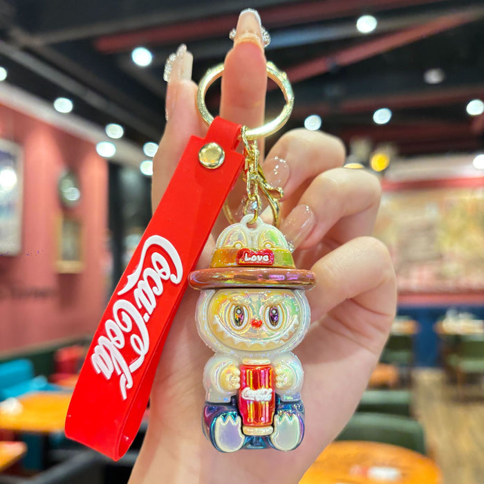 Wholesale Keychain doll little sheep keychain accessories student doll pendant