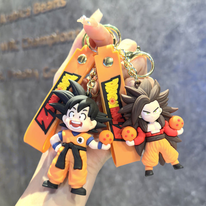 Wholesale Silicone Keychain Cartoon Car Key Accessory Gift MOQ≥2