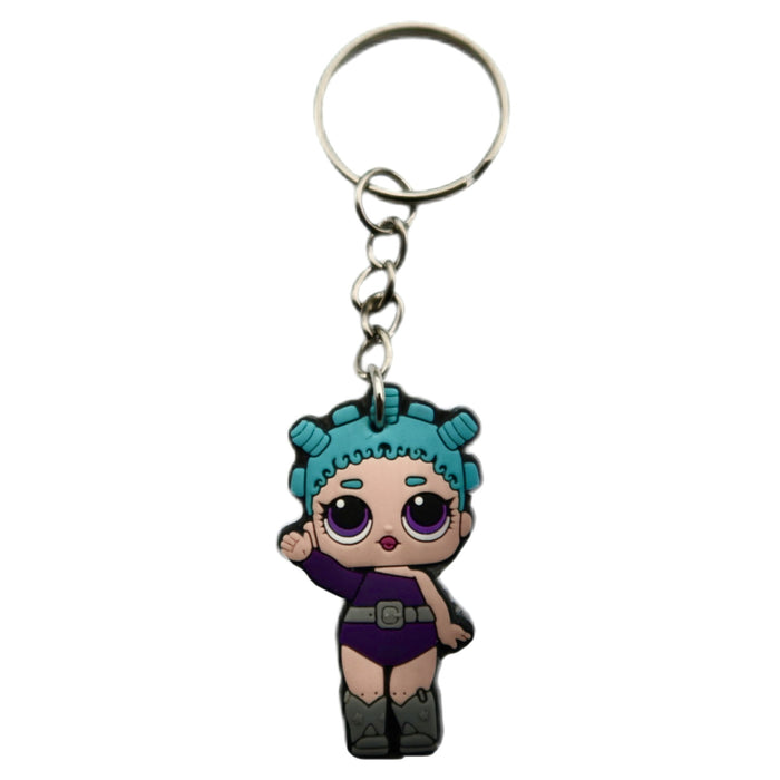 Wholesale 10pcs Surprise doll keychain pendant creative bag pencil case pendant key ring accessories