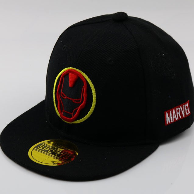 Wholesale Trendy Kids Baseball Cap Red Embroidered Street Style Hat For Summer