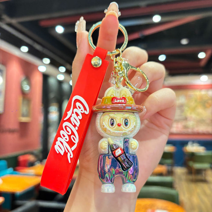 Wholesale Keychain doll little sheep keychain accessories student doll pendant