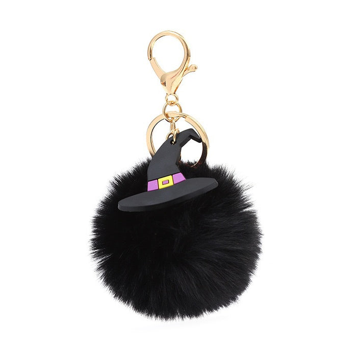 Wholesale Cartoon Monster  Plush Doll Keychain Pendant Doll Student Backpack Keychain Small Gift