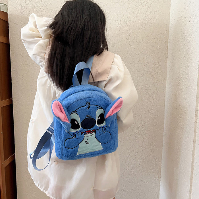 Wholesale Plush Doll Backpack Student School Bag Cute Cartoon Girls Children' s Backpack