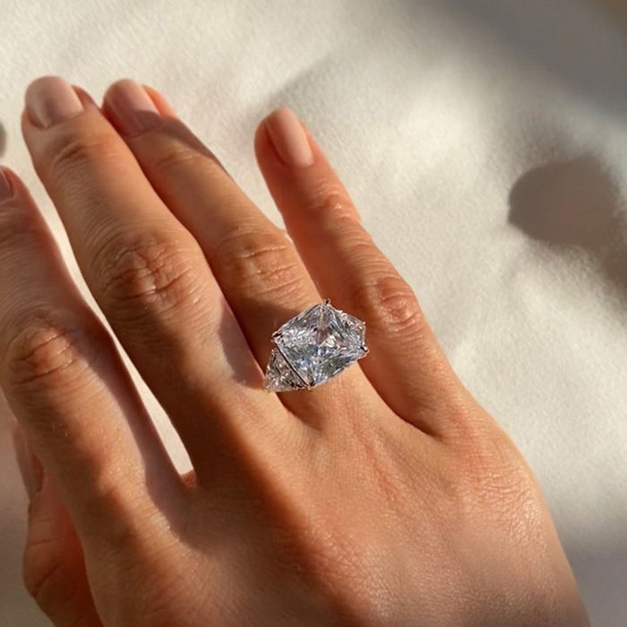 Wholesale Zircon temperament open ring women's fashion ring jewelry