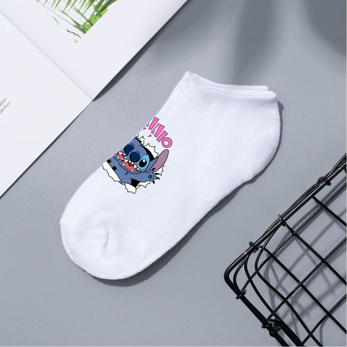 Wholesale Cartoon Short Cotton Socks JDC-SK-WuDuomei005