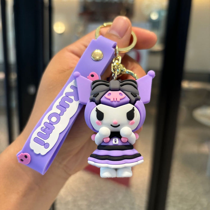 Wholesale  Keychain Pendant Cute pvc Doll Keychain