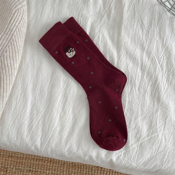 Wholesale Socks Children Anime Cartoon Women Middle Socks Cotton Socks