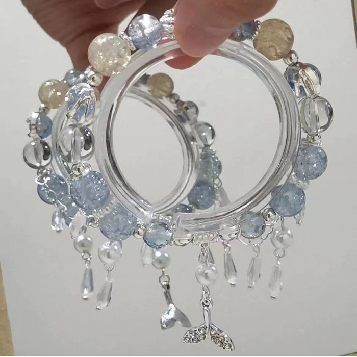 Wholesale Bubble Fish Niche Design Pearl Niche Advanced Bracelet