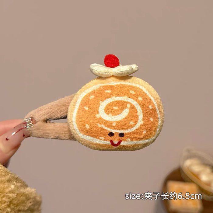 Wholesale Cute cartoon animal plush hair clips