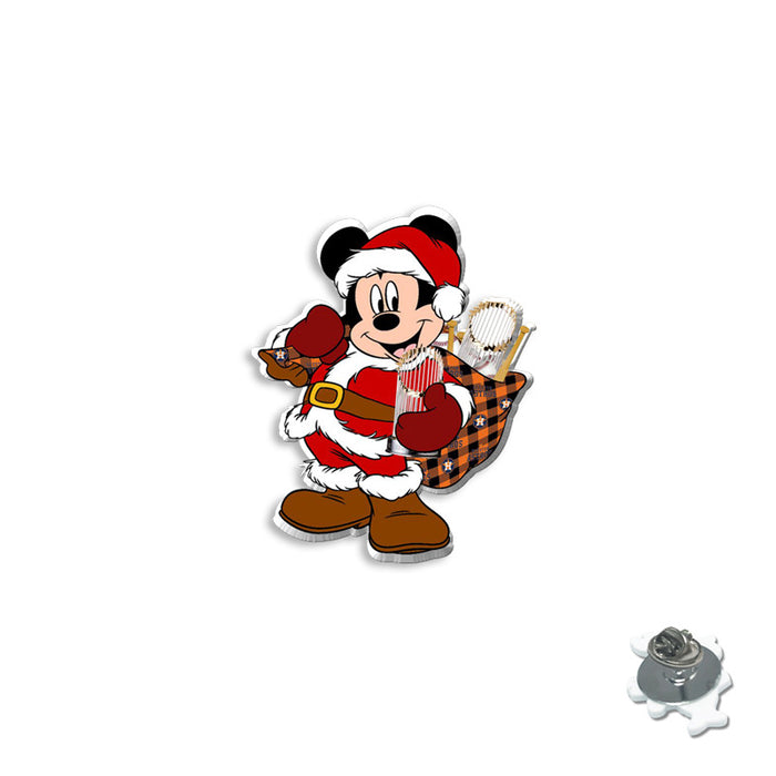 Wholesale Cartoon Christmas brooch badge