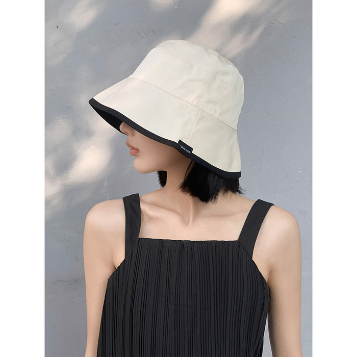 Wholesale Double sided fisherman hat women's summer thin sunscreen sun hat