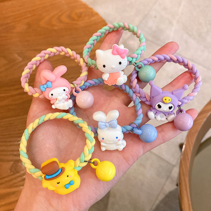 Wholesale Cute Cartoon Hair Scrunchies JDC-HS-HuiDi019