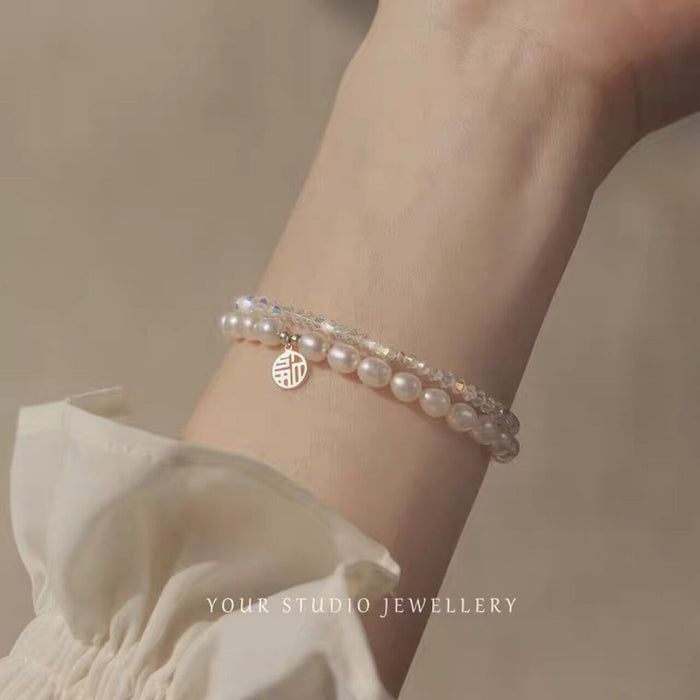 Wholesale Diamond Styling Fine Crystal Bracelet,  Fashion Accessory